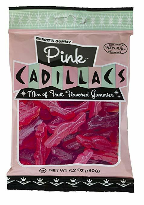 Fresh Gustaf's Pink Cadillacs Assorted Fruit 5.29 Oz Bag - Made in Netherlands gallery