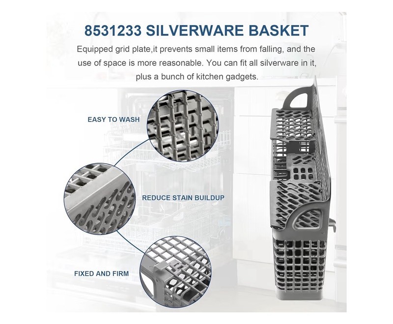 Universal Dishwasher Silverware Basket Replacement gallery