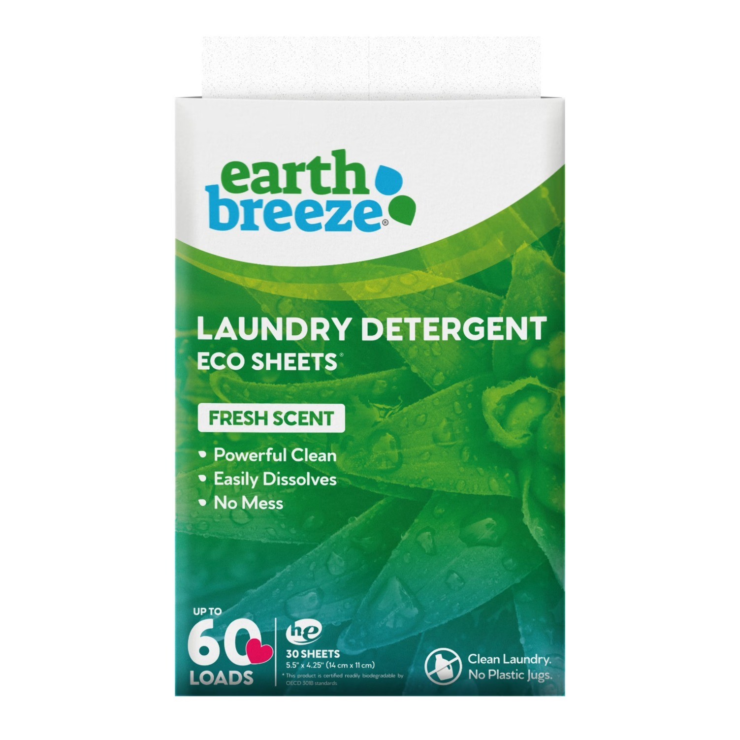 (60 Loads) 30 Sheets Laundry Detergent Sheets Fresh Scent Liquidless Technology gallery