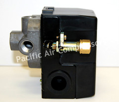 SANBORN REPLACEMENT AIR COMPRESSOR PRESSURE SWITCH. FOUR PORT. 95-125 PSI