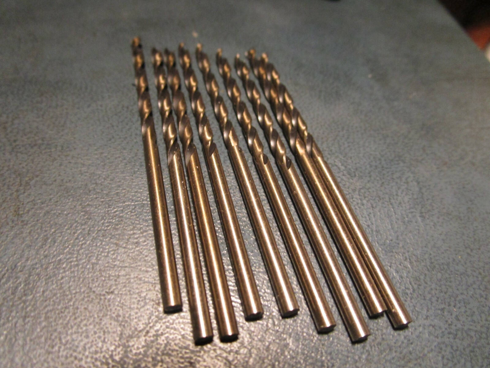 (9) #38 HSS 135° Split Point Black & Gold Finish FMT® Jobber Drill gallery