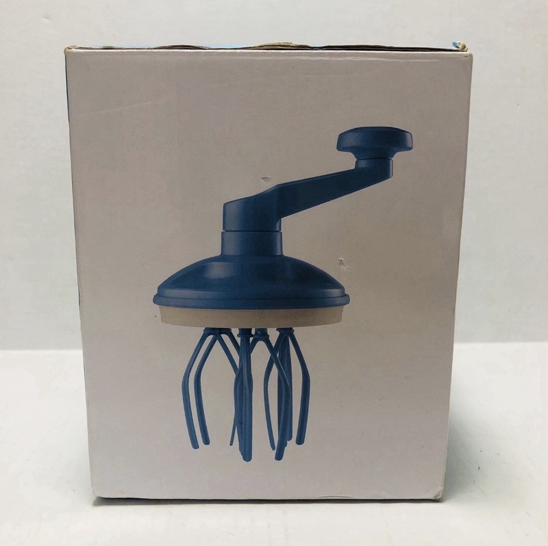 2014 Tupperware Whip 'N Prep Chef Accessory Manual Mixer Blue Replacement Part gallery