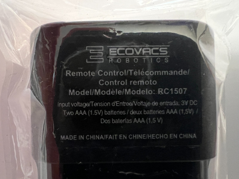 Genuine Ecovacs Robotics RC1507 Remote Control for Deebot N79 N79S N79W M80 M81 gallery