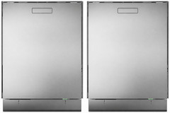 Two ASKO DBI564ISSOF 24 Inch Fully-Integrated Built-In Dishwashers