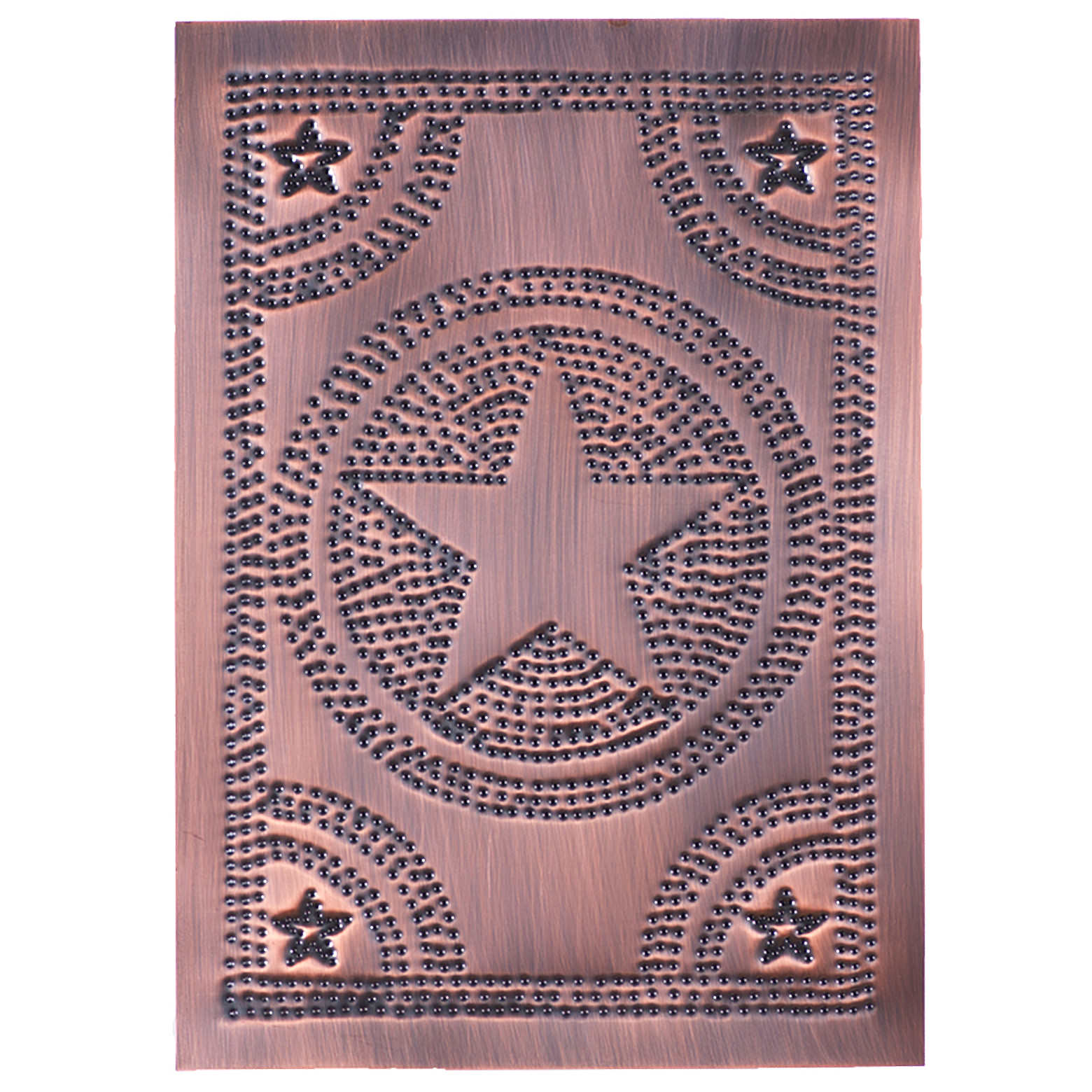 2 Regular Star Panels in Solid Copper metal gallery