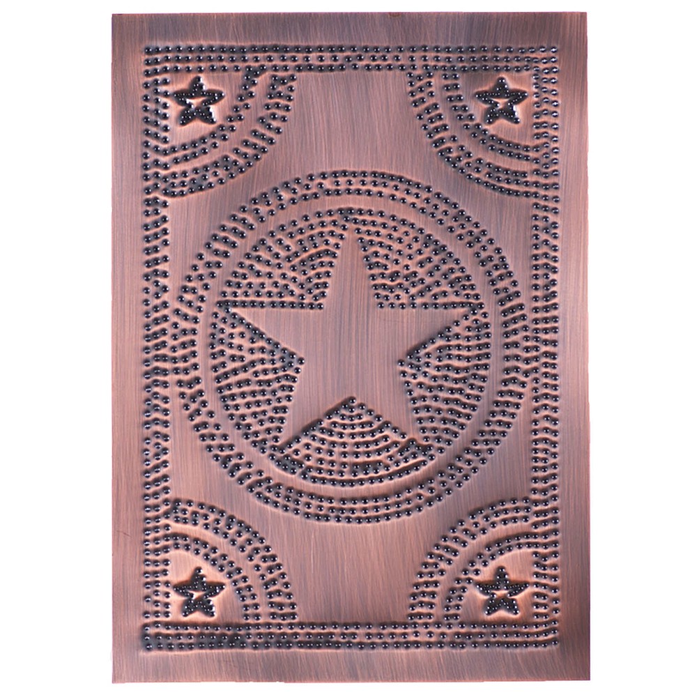 2 Regular Star Panels in Solid Copper metal