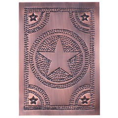 2 Regular Star Panels in Solid Copper metal