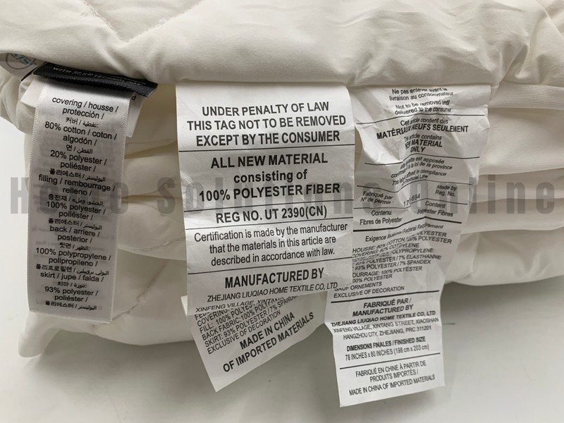 Pottery Barn Sleepsmart Regulating Down Alternative 3.75 Mattress Pad King T1205 gallery
