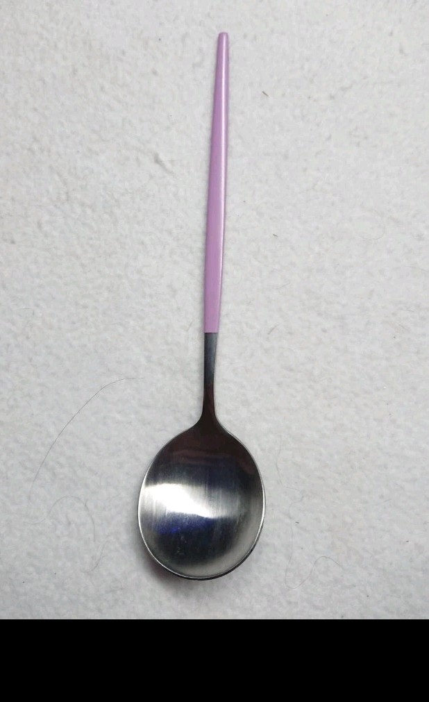 Crofton Unknown Pattern Purple Handle Flatware Lot 18 Pc gallery