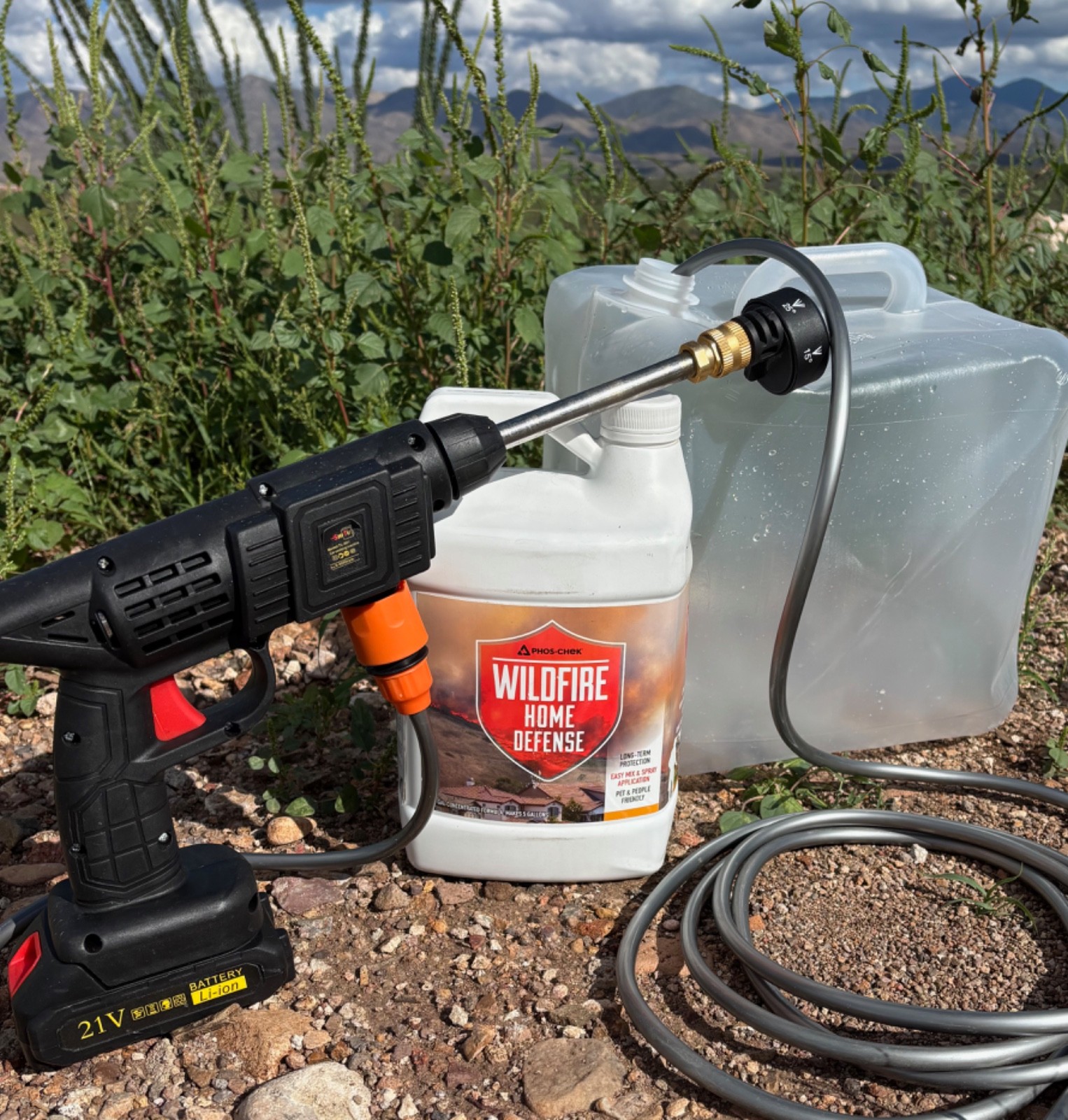 Fire Retardant, Phos-Chek Application Kit gallery