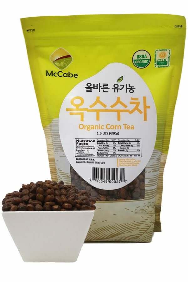 McCabe ORGANIC Corn Tea, 1.5-Pound, USDA & CCOF Organic, Roasted & Packed in USA gallery