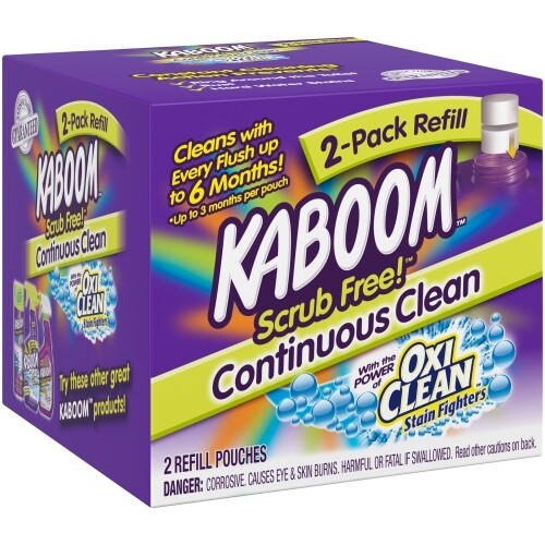 6 Pack Kaboom Scrub Free Toilet Cleaner Refill, 2-Count gallery