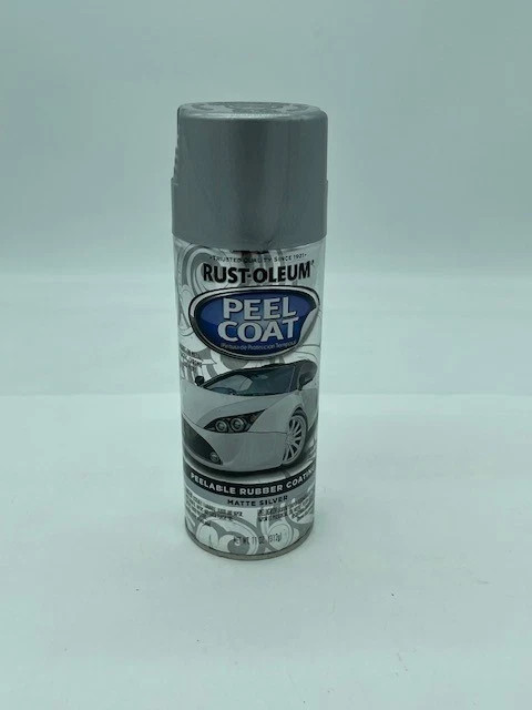 Rust-Oleum 11Oz Matte Silver Peel Coat Spray Paint Rubber Coating 318348 gallery