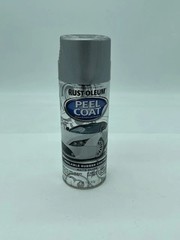 Rust-Oleum 11Oz Matte Silver Peel Coat Spray Paint Rubber Coating 318348