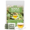 Premium 100 Senna Tea Bags, Made with 100% Natural 100 Count (Pack of 1) gallery