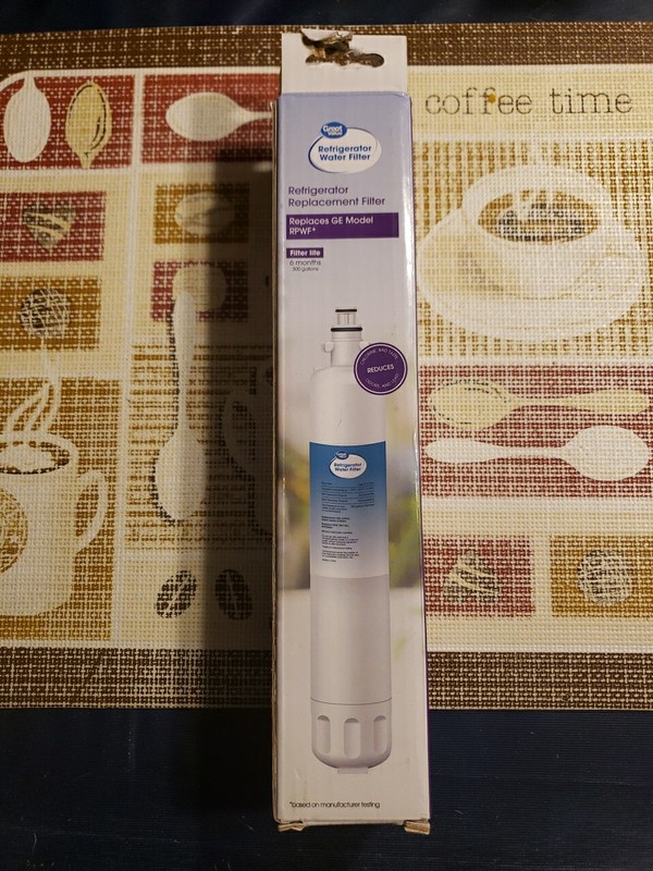 Great Value Refrigerator Water Filter Replaces GE Model RPWF gallery