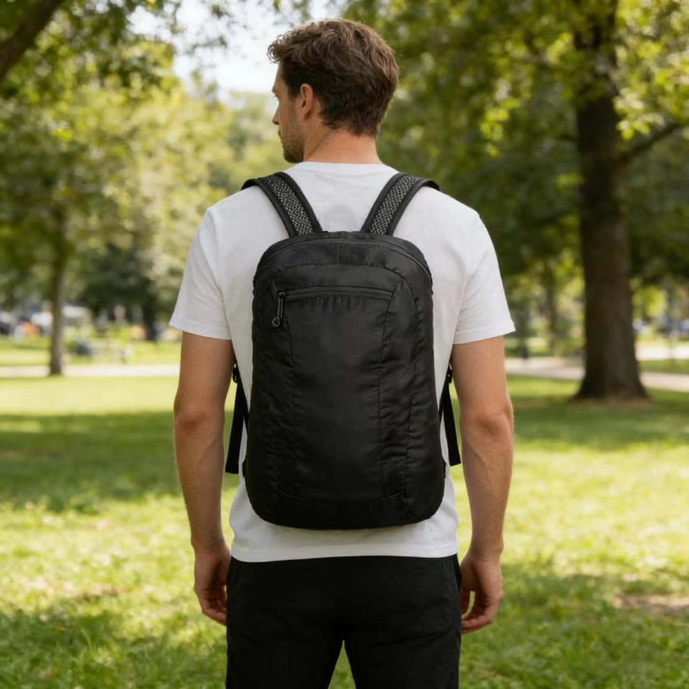 Foldable Backpack, Camping Small Backpack, Hiking Daypack, 20L Lightweight Water 3