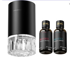 Waterless Essential Oil Diffuser Starter Kit with 2x30mL Hotel Scent Fragrance