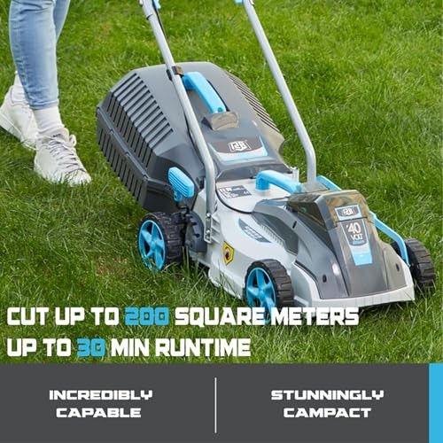 40V 13-Inch Brushless Cordless Lawn Mower with 4.0Ah Lithium Battery & 13 IN gallery