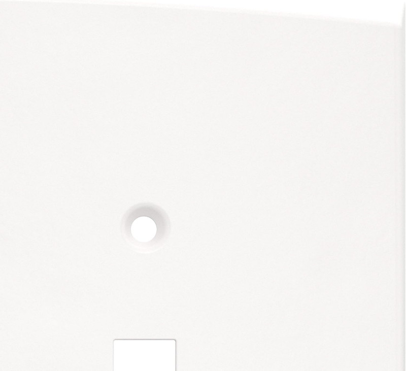 Soft Arch (2-Pack) Decorative Light Switch Covers Wall Plate Pure White 3-Gang O gallery