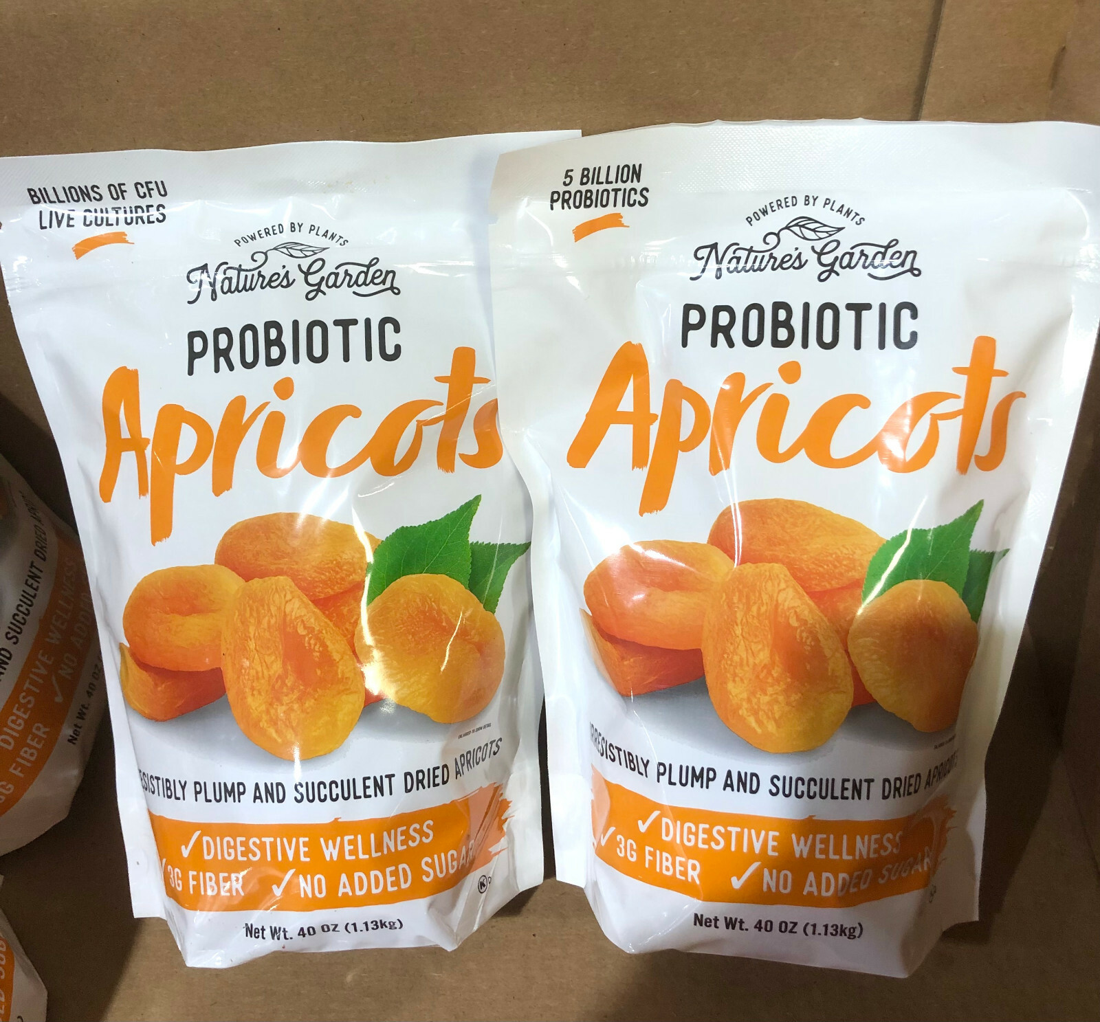 Nature's Garden Probiotic Apricots Plump Dried Fruit 40 oz Each (2 Packs) Fresh gallery