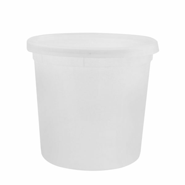 10 Pack Nicole Fantini Deli Containers with Lids 86oz Plastic Food Storage Cups gallery