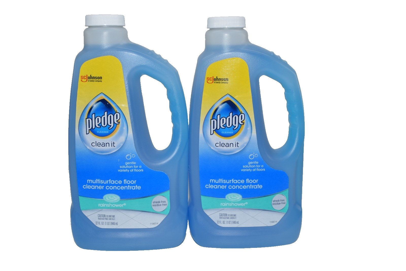 Pledge Floor Care Concentrate Multi-Surface Cleaner 32 oz Rainshower, 2 Pack gallery