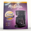 Mr. Coffee Programmable Coffee Maker, 12-Cup Coffee Maker, Black- New Sealed Box gallery