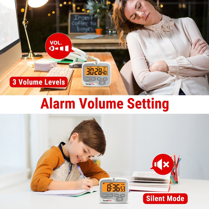 Large LCD Digital Kitchen Cooking Timer Count-Down Up Clock Loud Alarm Magnetic gallery