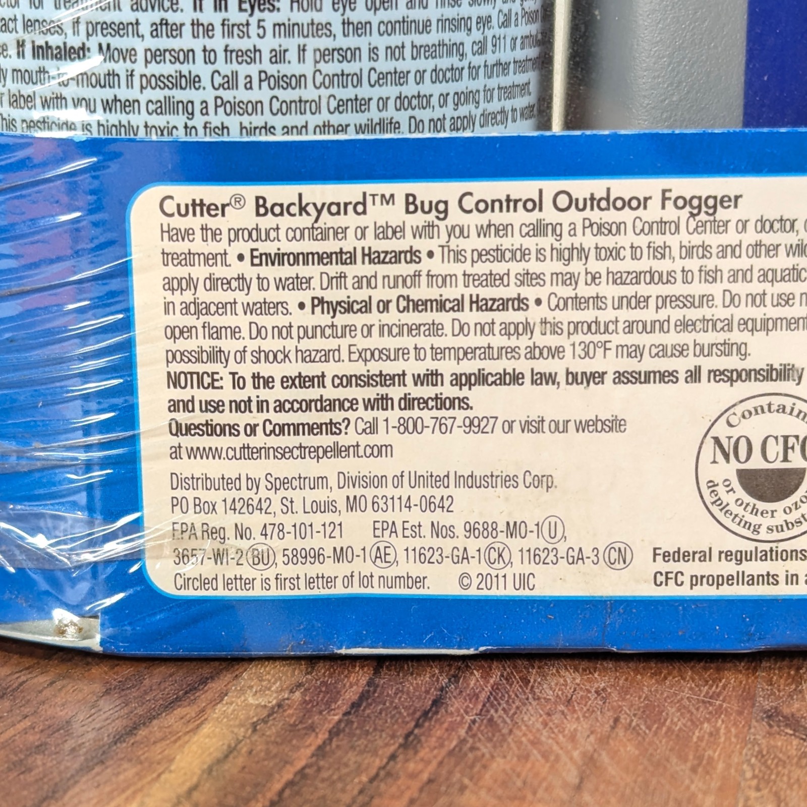 Cutter Backyard Bug Control Spray Concentrate Fleas Mosquito Repellent 32 fl oz gallery