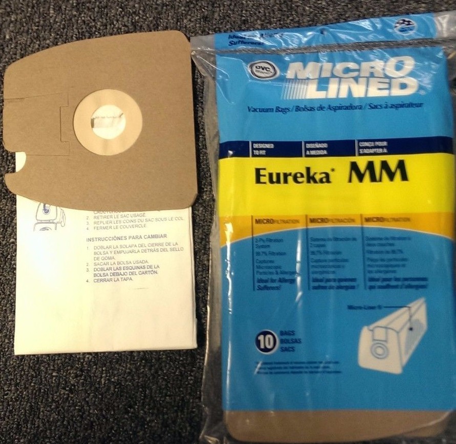 40 Vacuum Bags for Eureka MM & Sanitaire Mighty Mite MM MADE IN USA !! gallery