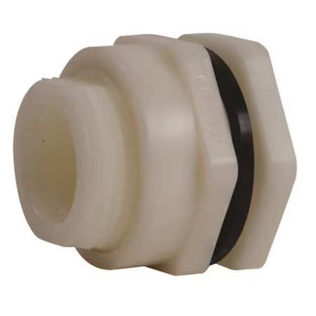 Hayward Flow Control Bfas3005tfs Bulkhead Fitting, 1/2", Pp/Fpm, Fpt X Fpt gallery