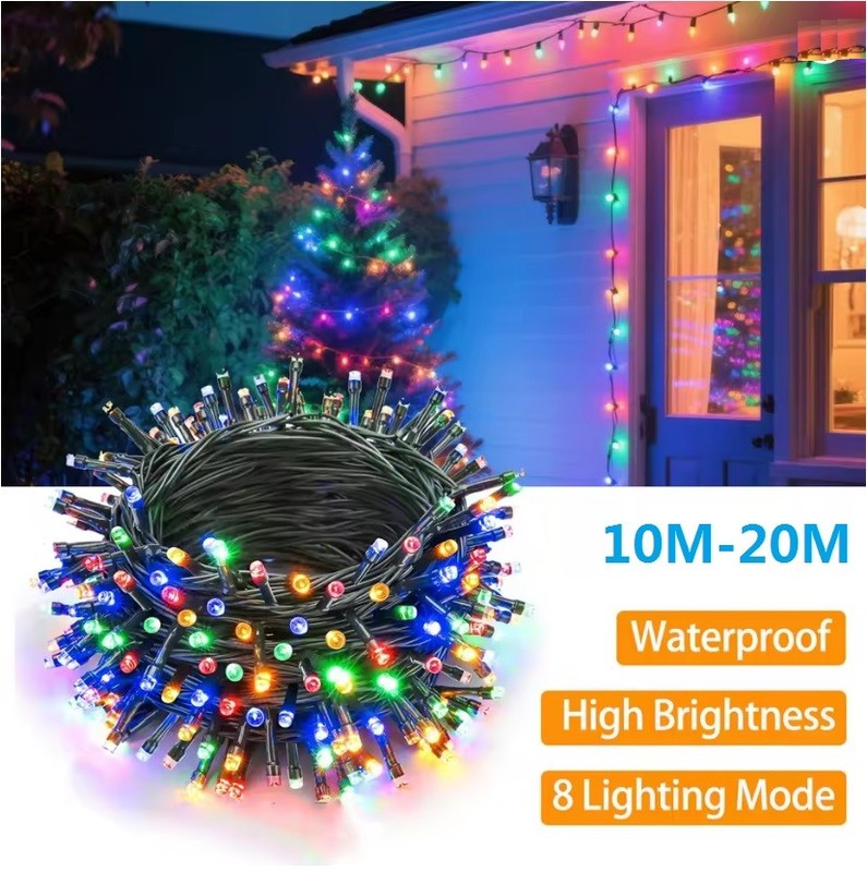Solar Powered String Lights Outdoor Garden Decor Yard Landscape Xmas Fairy Light gallery