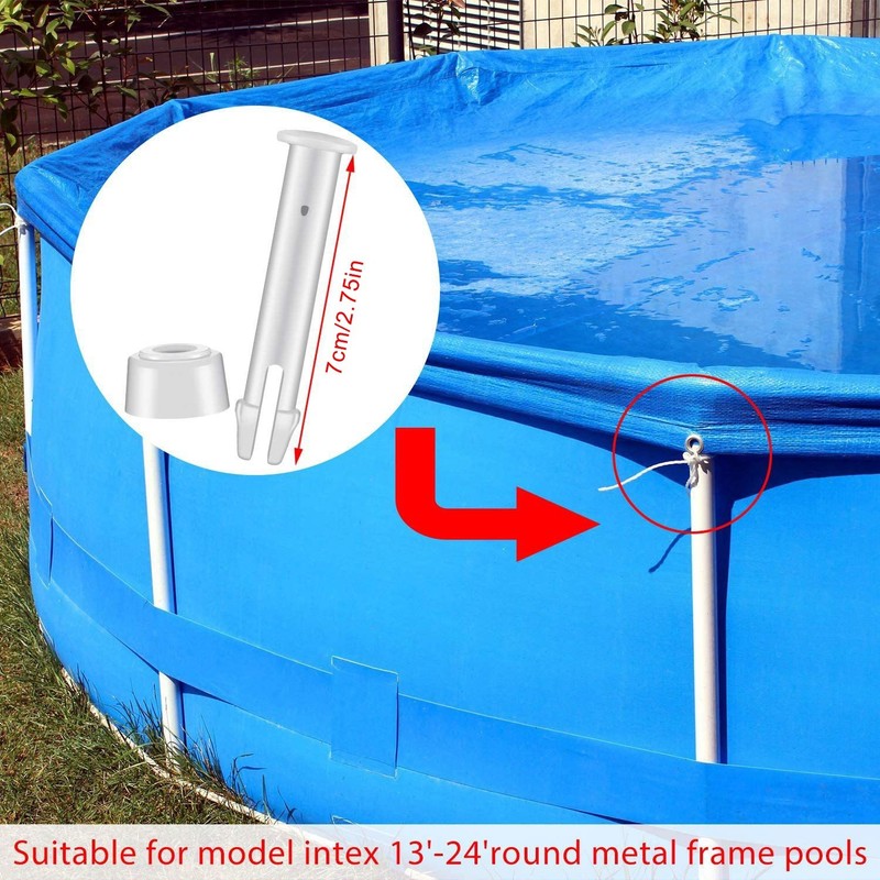 Replacement Joint Pins & Rubber Seals for Rectangular Pools Easy Setup gallery
