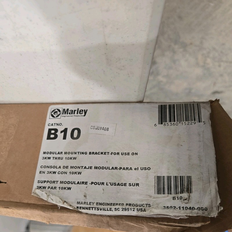 Marley B10 (MMB10) Wall/Ceiling Mount Bracket For Use On 3kw - 10kw New gallery