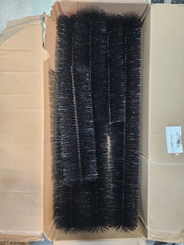 Gutterbrush Oversize 6 in. - 12 ft. Pack Max-Flow Filter Brush Gutter Guard gallery