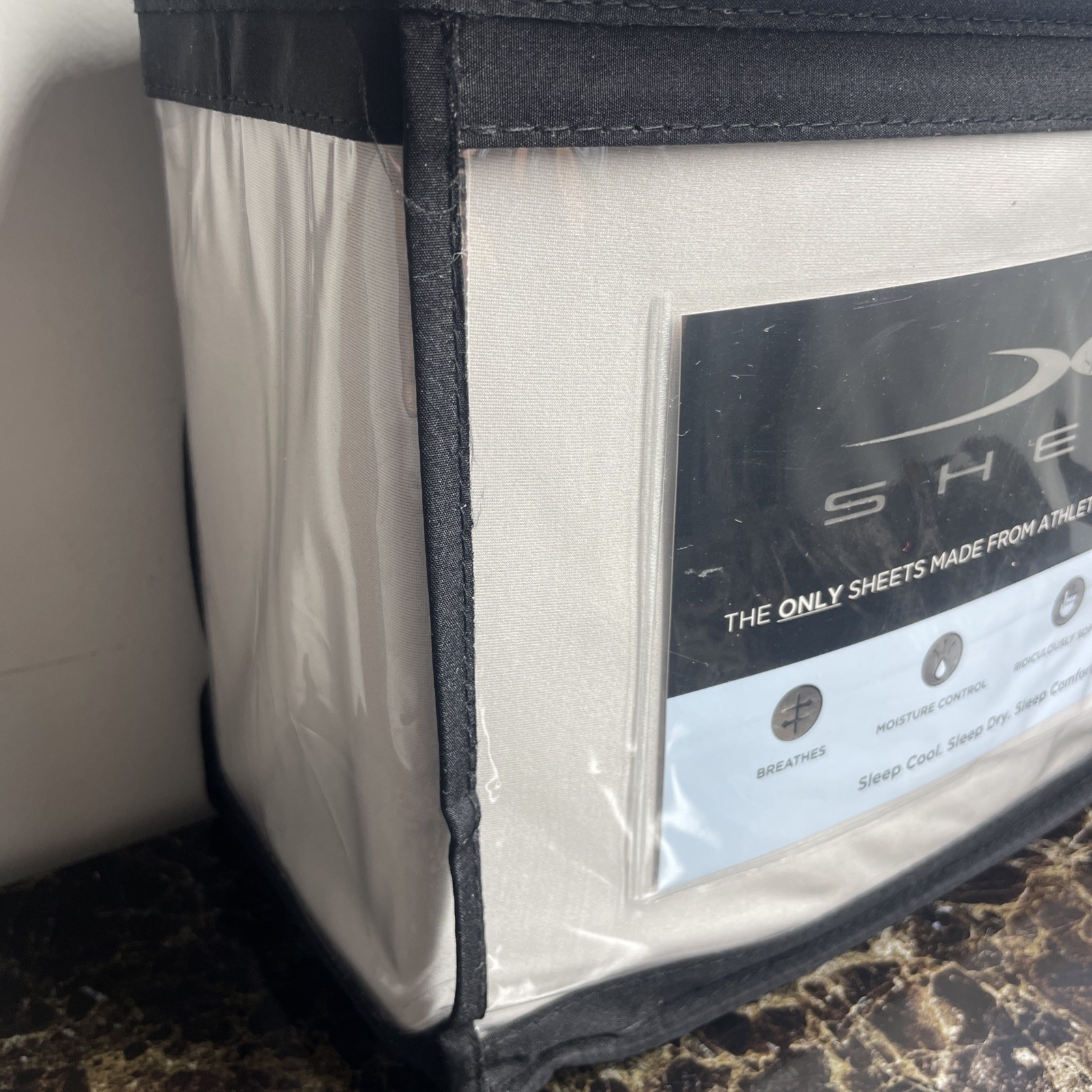 Sheex - Performance fabric Sheet Set- Silver Cloud - Queen- New gallery