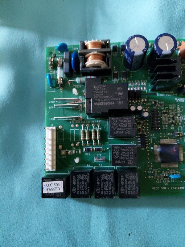 200D4850G022 GE OEM Refrigerator Main Control Board Replacement — WR55X10942C PS gallery