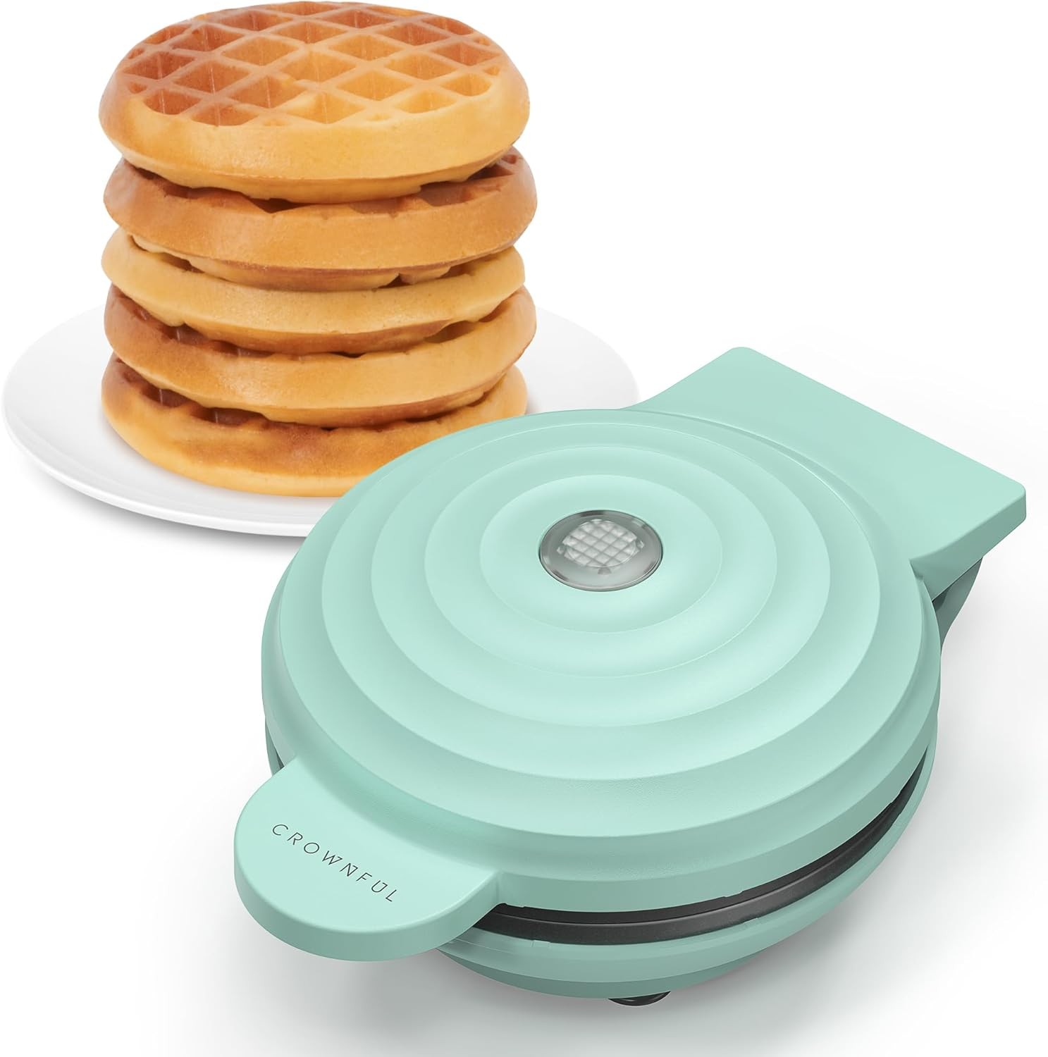 Compact mini waffle machine, easy maintenance, ideal for daily homemade gallery