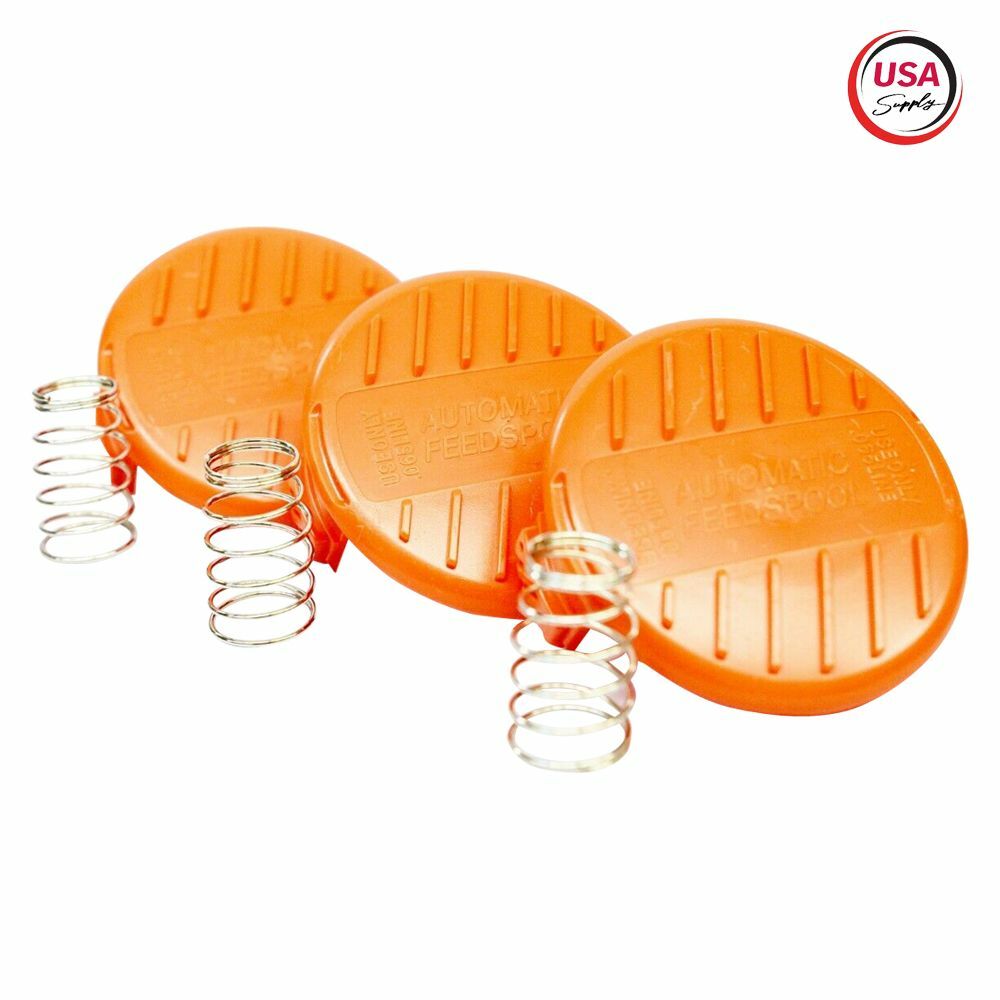 Black & Decker replacement 12 PACK -Trimmer Spools & Caps/Springs .065 AF-100 gallery