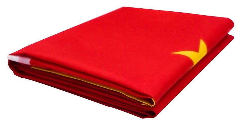 DANF China Flag 3x5 Ft Thick Polyester, Fade Resistant, Brass Grommets, Canva... gallery