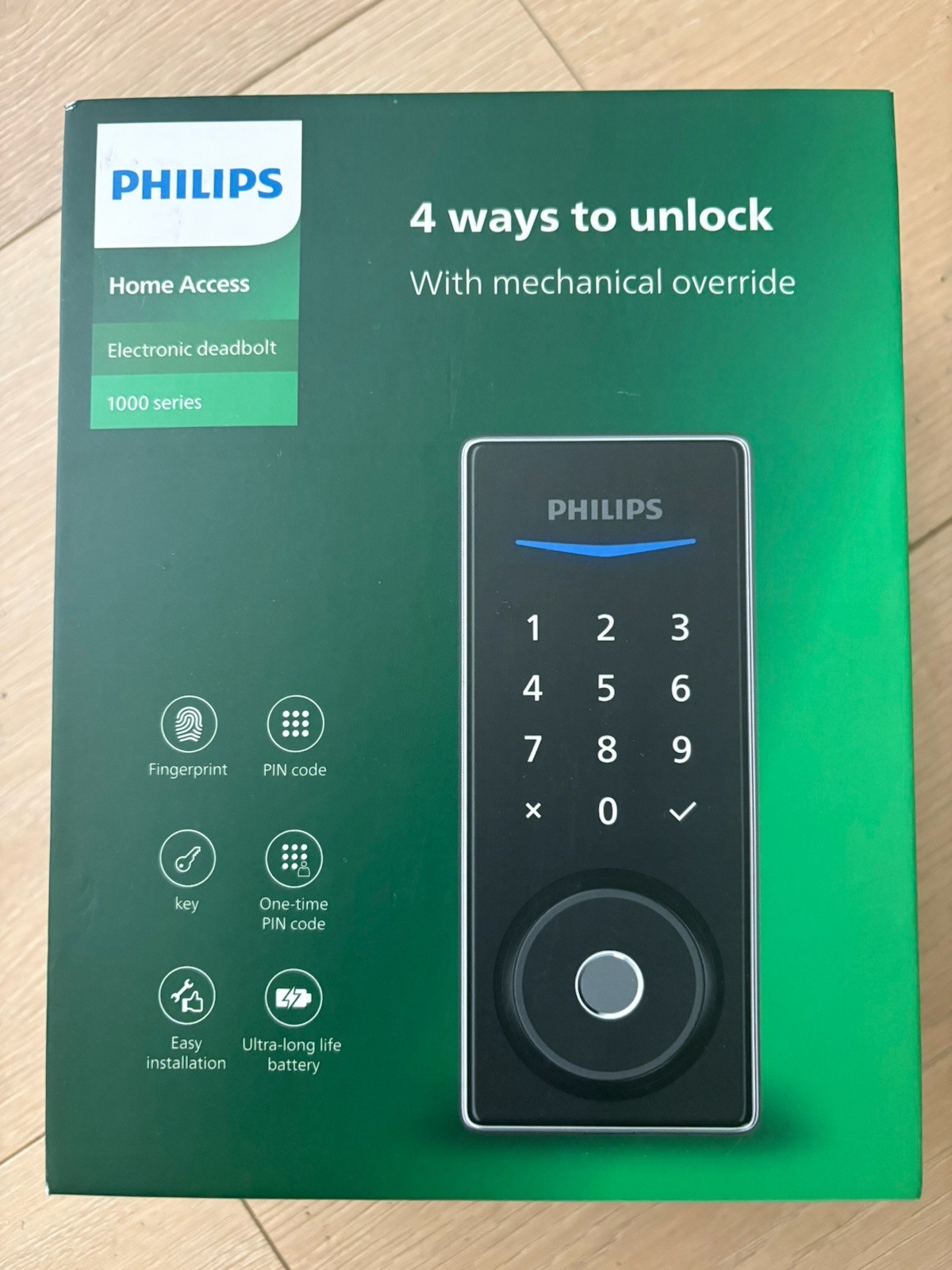 Philips EasyKey 1000 Series Electronic Deadbolt gallery
