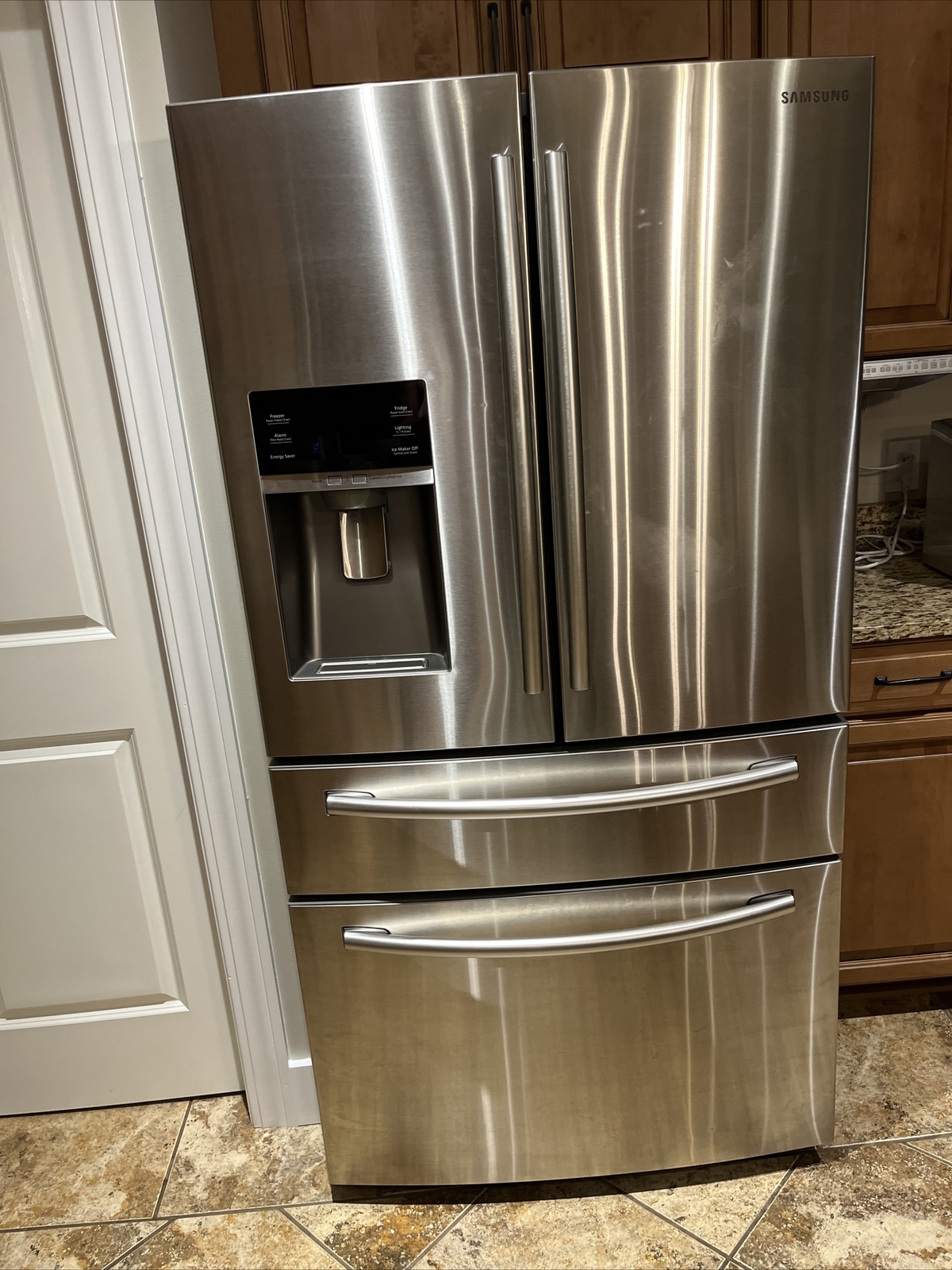 Samsung RF28HMEDBSR/AA Refrigerator Left Crisper Vegetable Fruit Drawer Bin gallery
