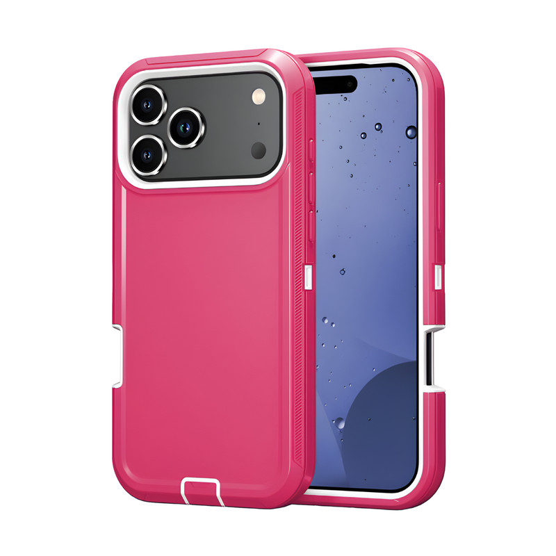 Heavy Duty Shockproof Case for iPhone 14–17 Series 3-Layer Protective Cover gallery