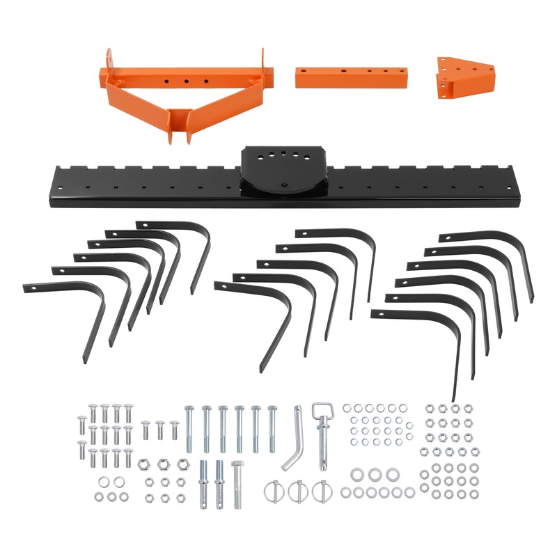 3-Point Landscape Rake 5 FT For Category-0 Tractor Hookup Landscaper Grass Comb gallery