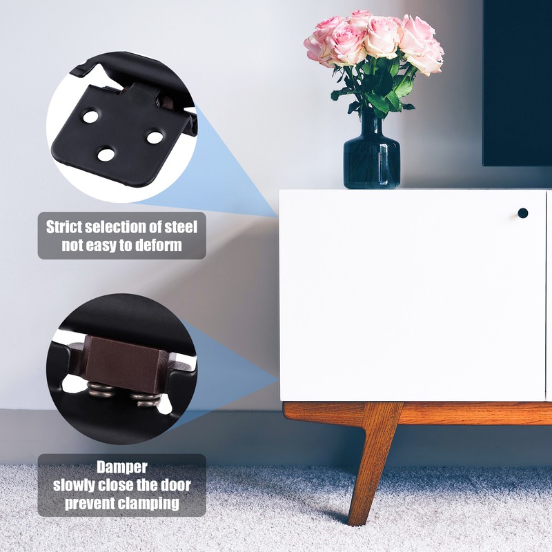 Kitchen Cabinet Hinges Overlay Self Closing Face Mount Cupboard Door Hinge gallery
