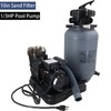 2400GPH 10in Sand Filter Above Ground 1/3HP Swimming Pool Pump intex compatible gallery