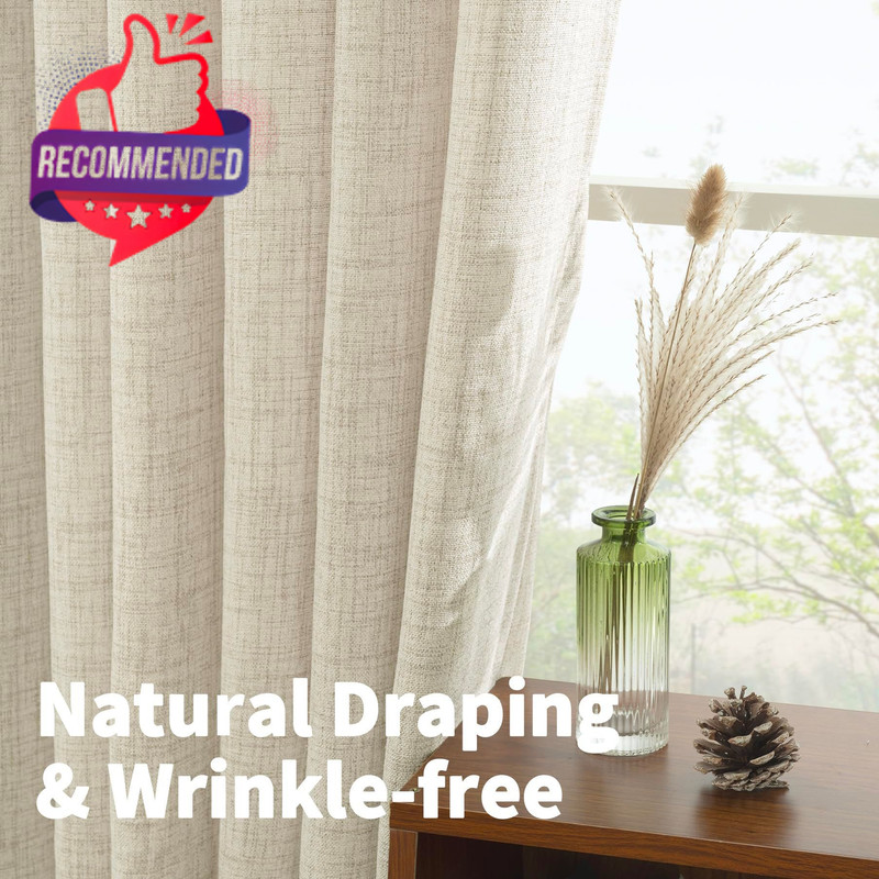 Ultimate Kitchen Window Curtains - 40x42" W x 40" Length, Pack of 2 gallery