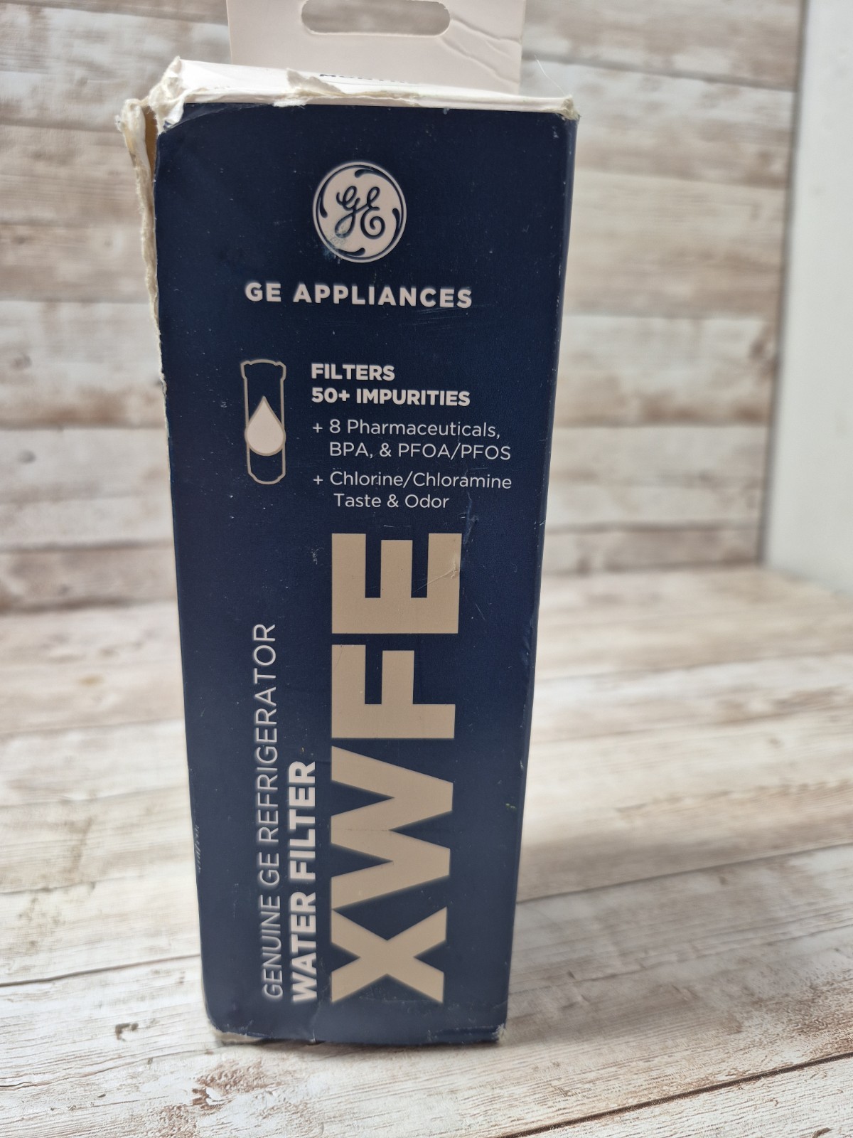 GE XWFE Refrigerator Water Filter Genuine Replacement w/ Chip, New gallery