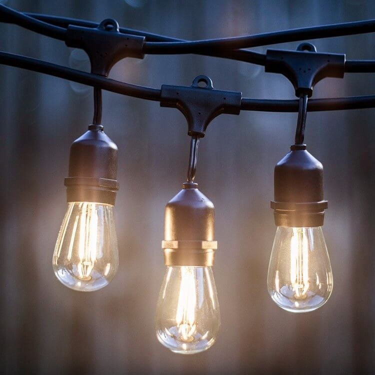 Dauer S14 Bistro String Light Filament Bulb, 12V, 2-Watt | 490924 gallery